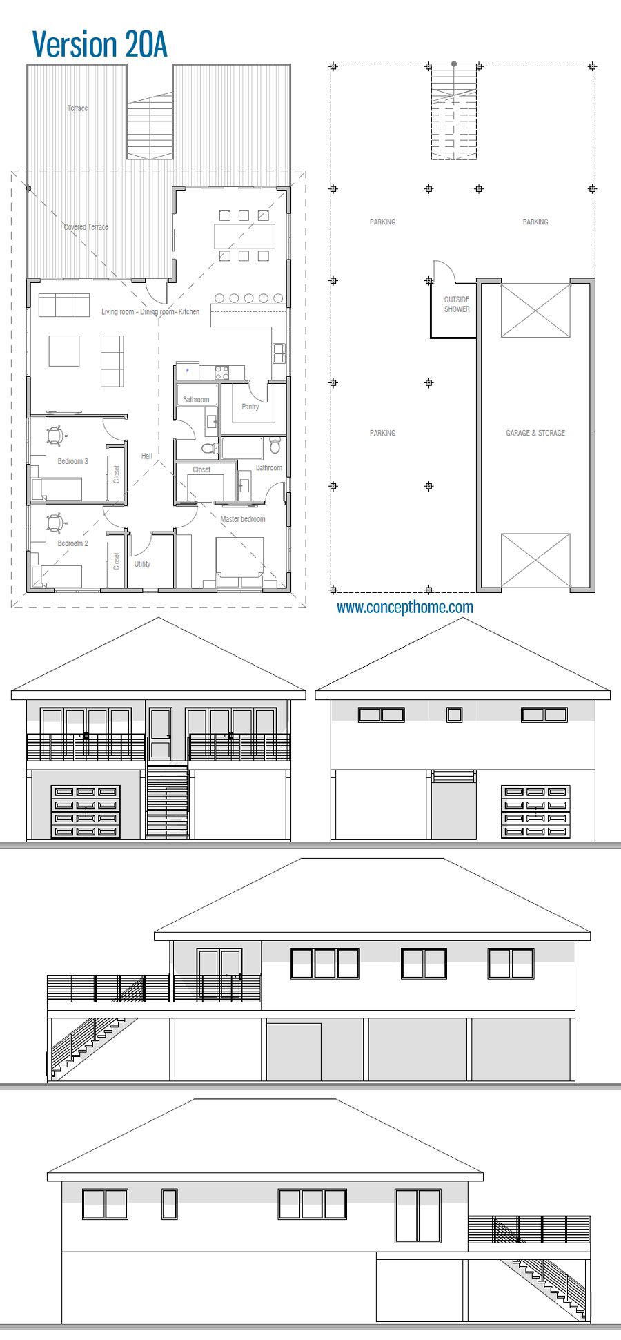 house design house-plan-ch539 74