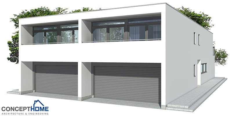 house design semi-detached-house-plan-CO83d-2 3