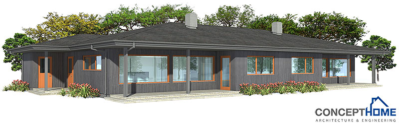 house design Semi-detached-house-plan-ch118d 12