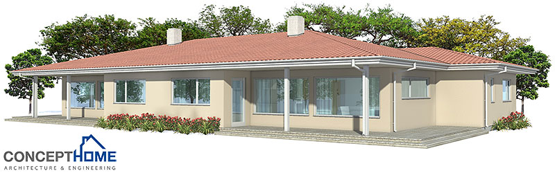 house design semi-detached-house-plan-CH121D 5