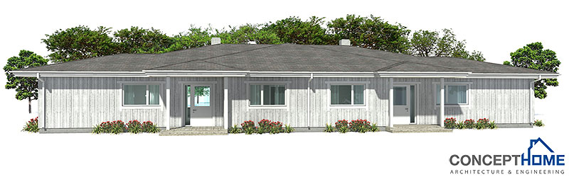 house design semi-detached-house-plan-CH121D 12