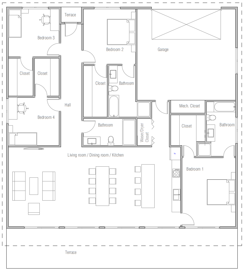 house design house-plan-ch443 10