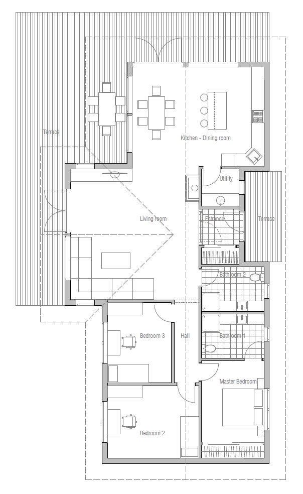 house design small-house-plan-ch128 10