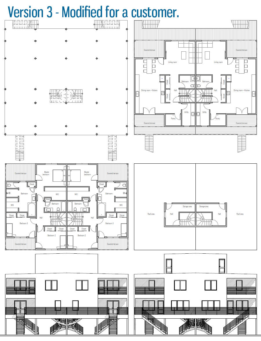 house design duplex-plan-ch546d 26