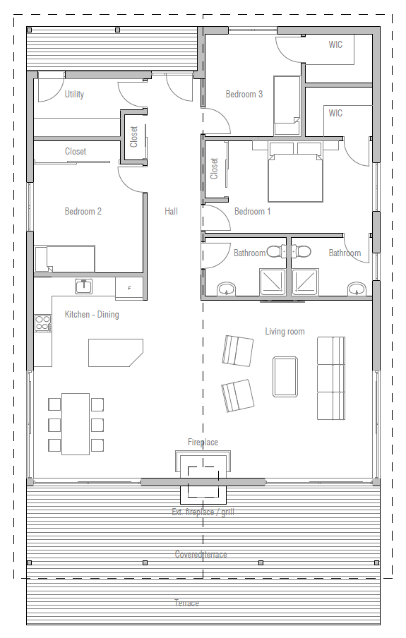 house design house-plan-ch384 10