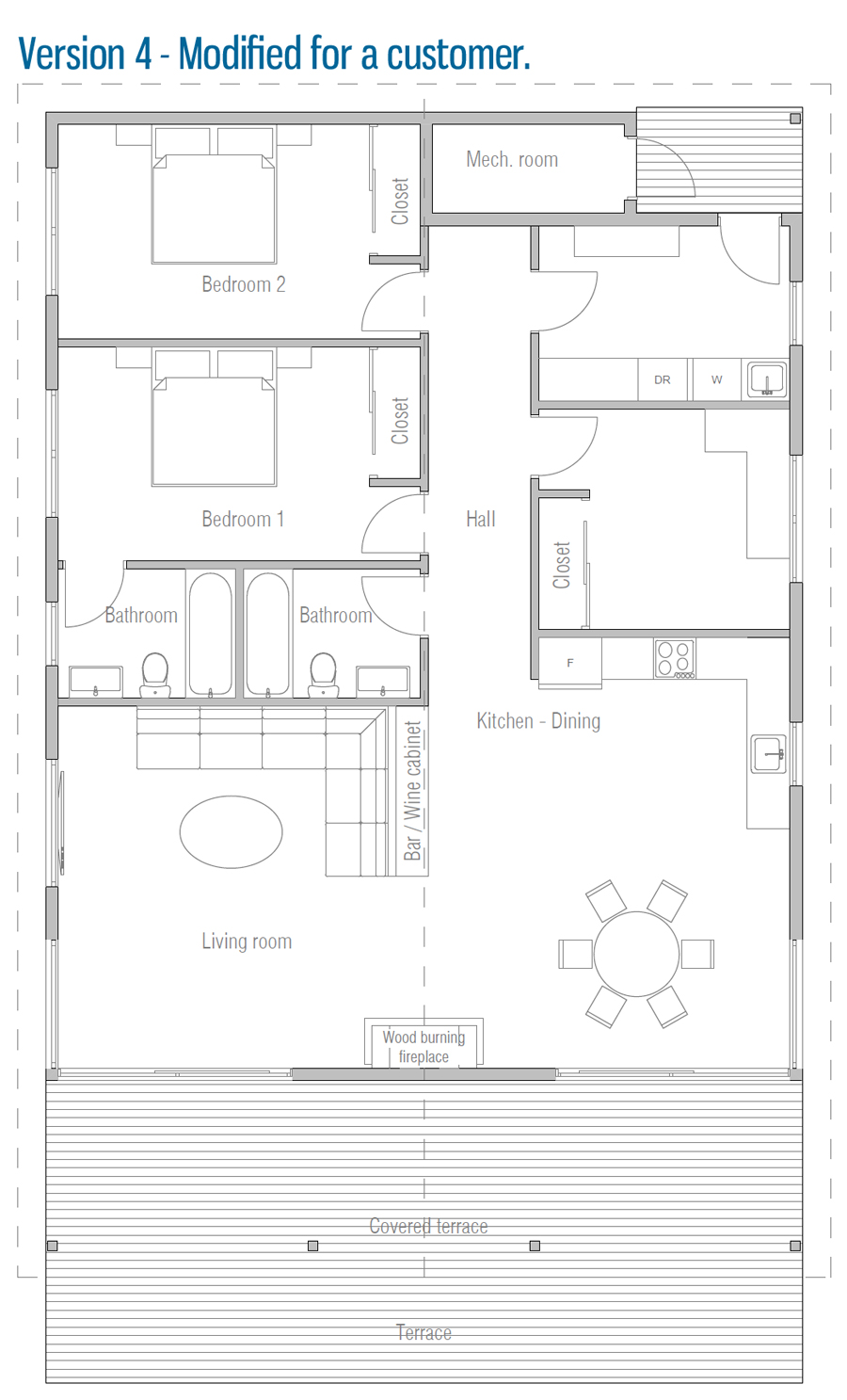 house design house-plan-ch384 45