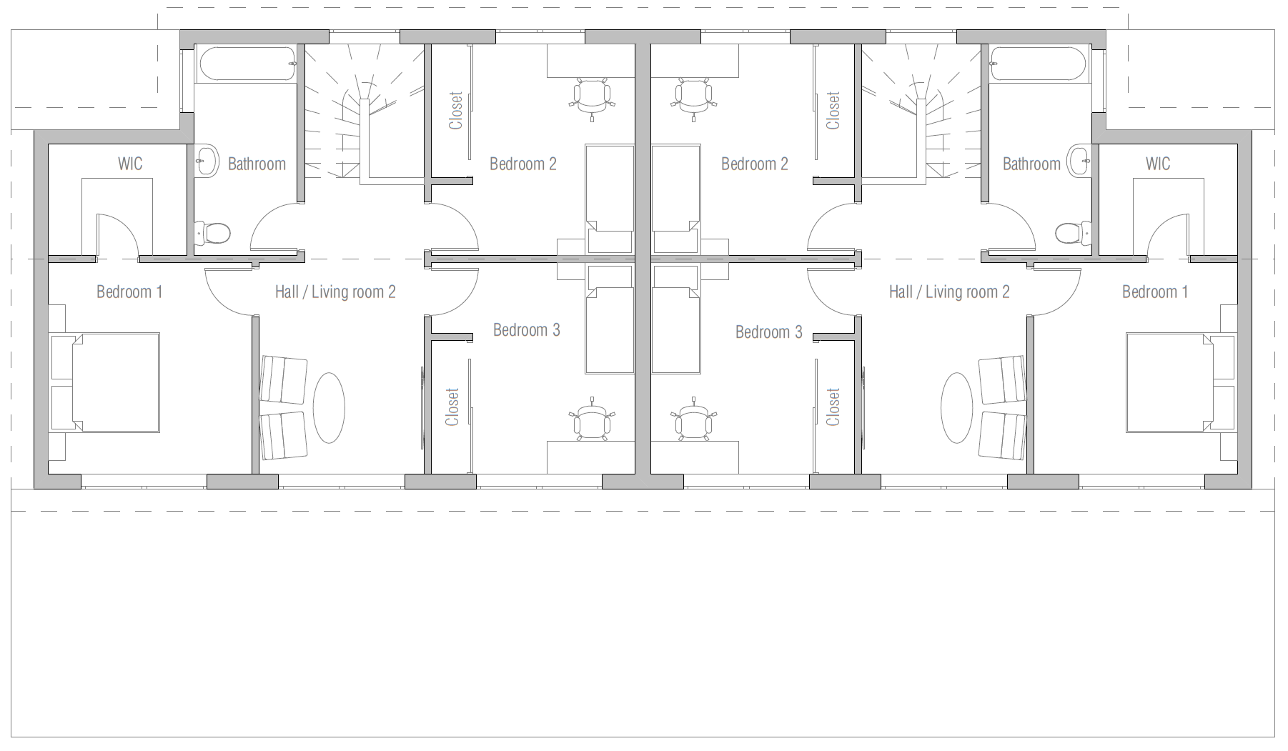 house design duplex-house-ch408d 11