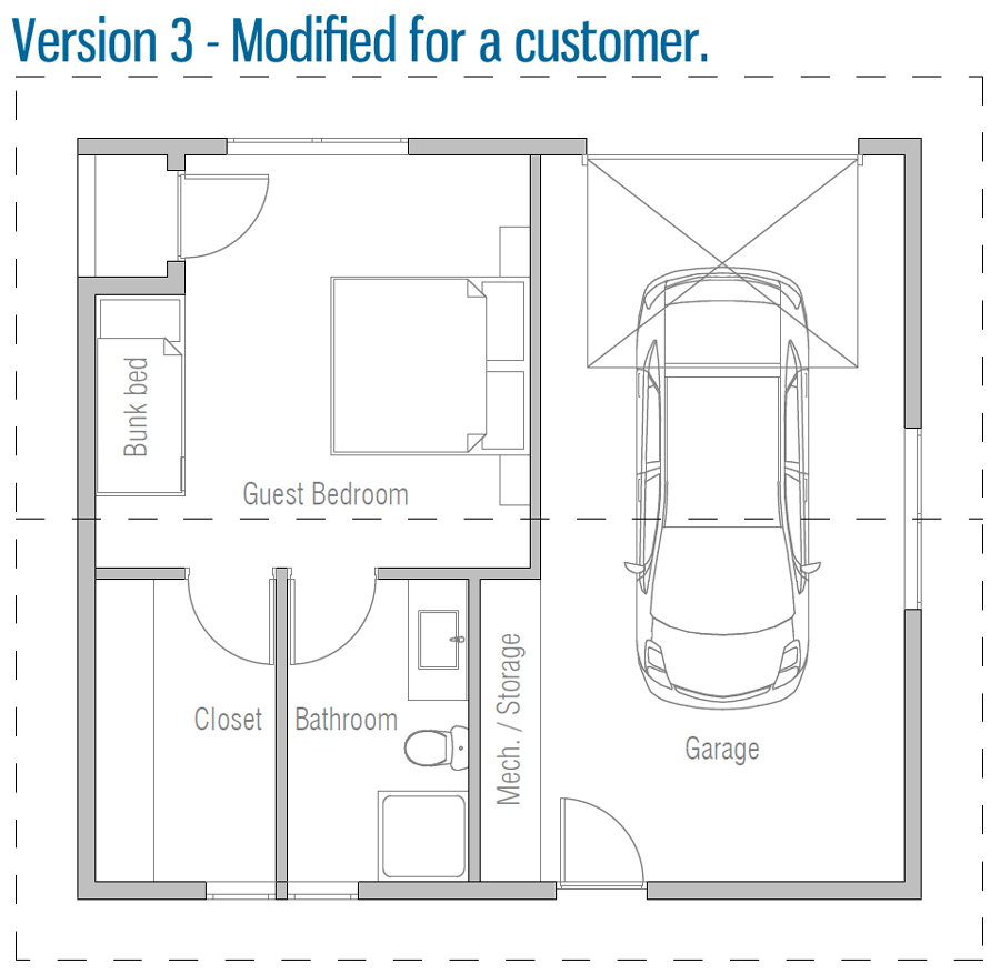 house design garage-g812 22