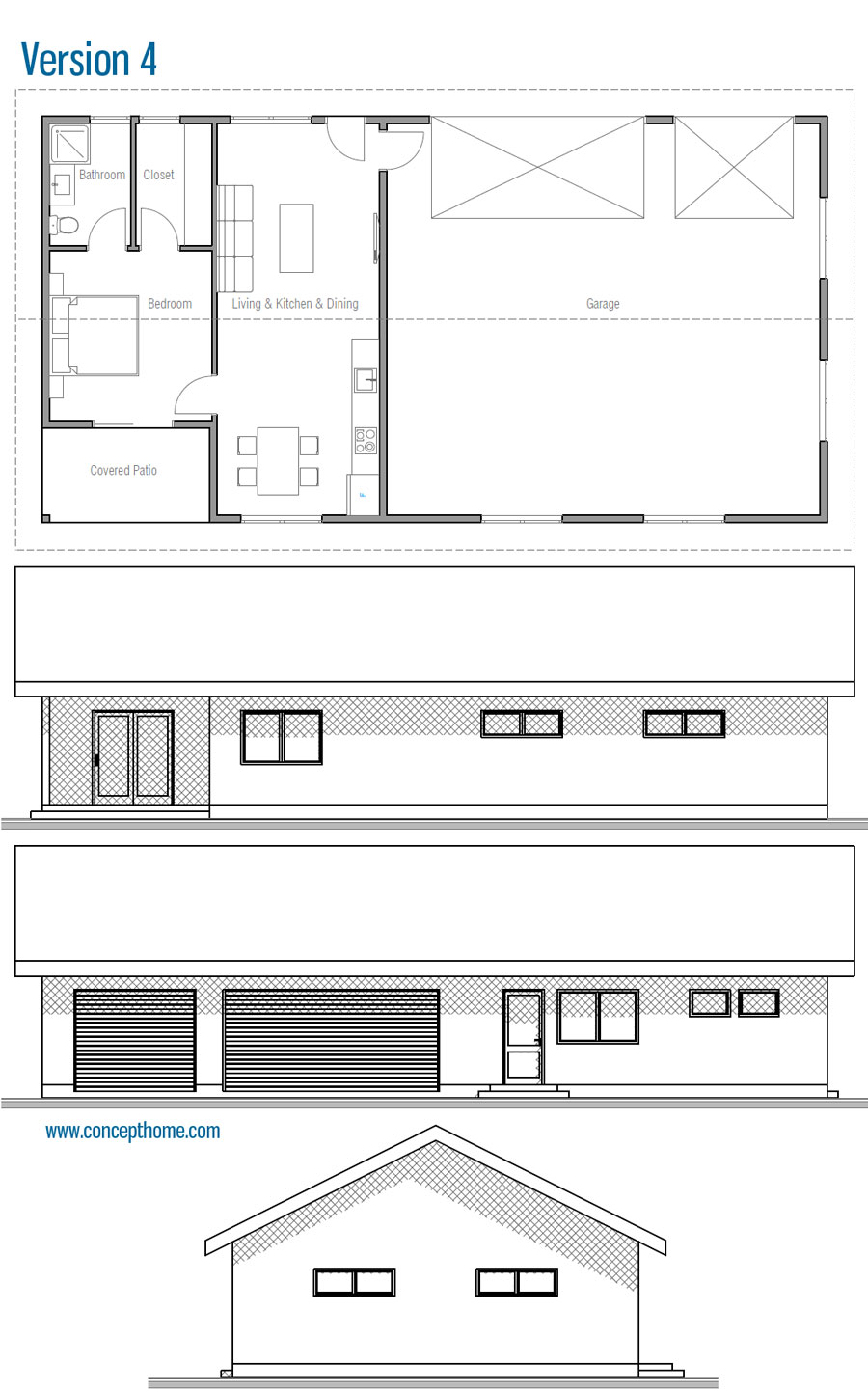 house design garage-g812 24