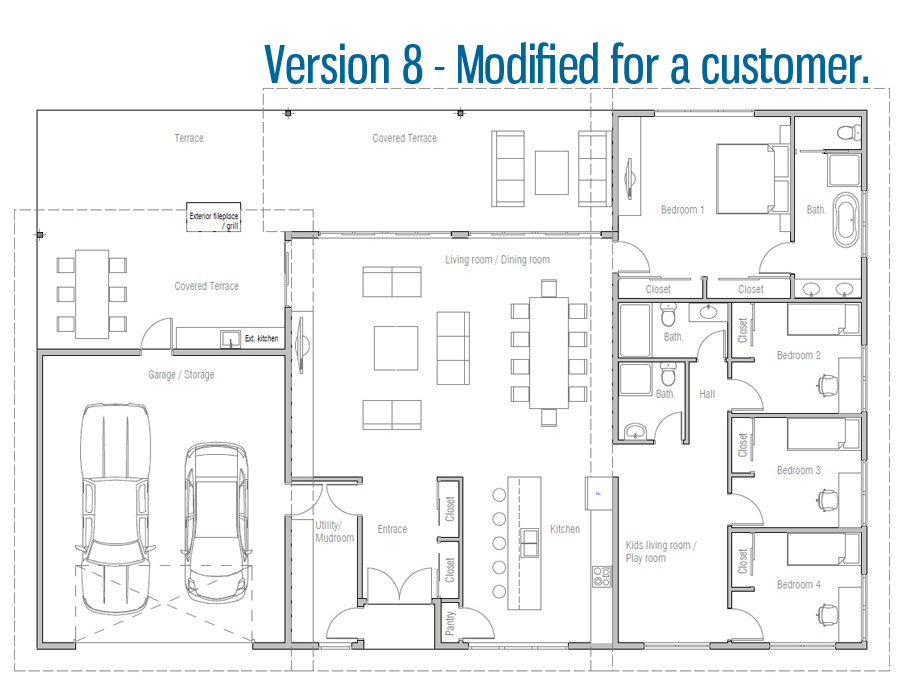 house design house-plan-ch557 45