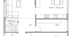 modern houses 10 house plan ch149.png