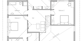 modern houses 11 house plan ch264.png