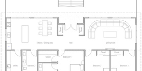 coastal house plans 10 Floor plan CH538.png