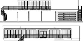 coastal house plans 28 HOUSE PLAN CH466 V6 elevations.jpg