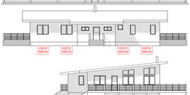 sloping lot house plans 35 HOUSE PLAN CH582 V7 elevations.jpg